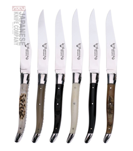 Couteaux à steak Mix Horn (ensemble de 6)