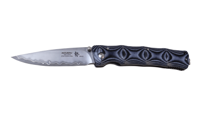 Couteau pliant Micarta bleu Acier SPG2