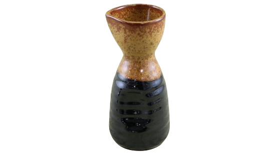Cruche à saké - Tenmoku Kincha Nagashi