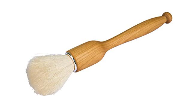 Brosse à épousseter moyenne (poils de chèvre)
