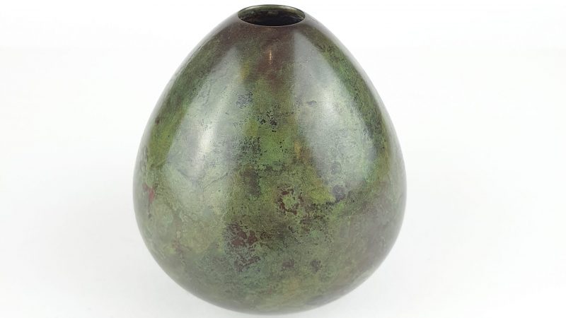 Vase Komakusa en bronze