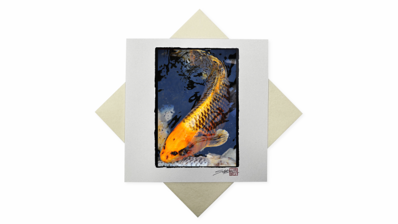 Carte Golden Koi