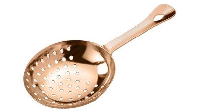 Julep Strainer COPPER Pla Julep Strainer COPPER Plated