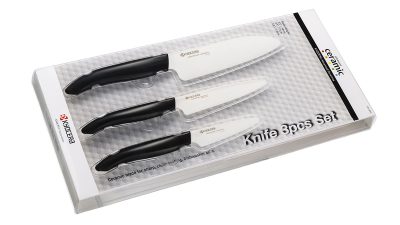 Kyocera Set de 3 Couteaux en céramique