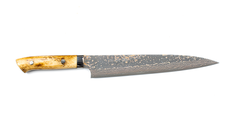 Saji Niji V Gold Sujihiki 240mm