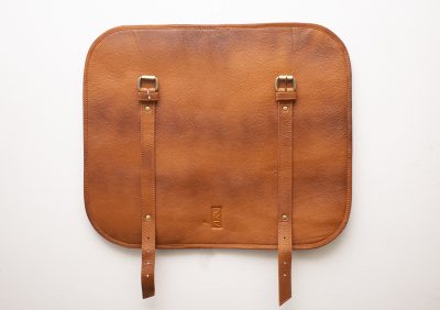 Rouleau à couteaux en cuir de vache Marron (2 tailles)