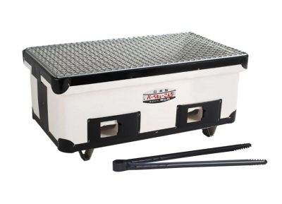 BBQ Konro Grill (pour 2/4 personnes)- Blanc
