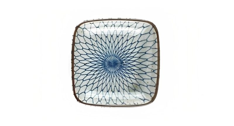 Plat à sauce carré 90mm