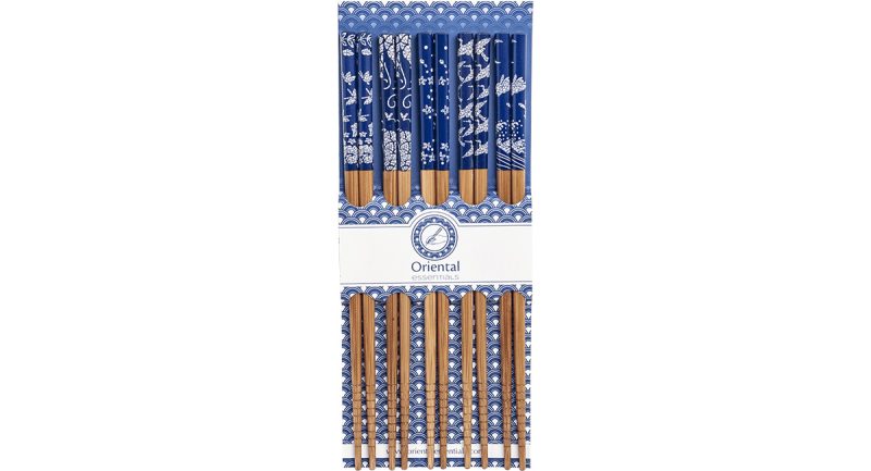 Set de baguettes bleu